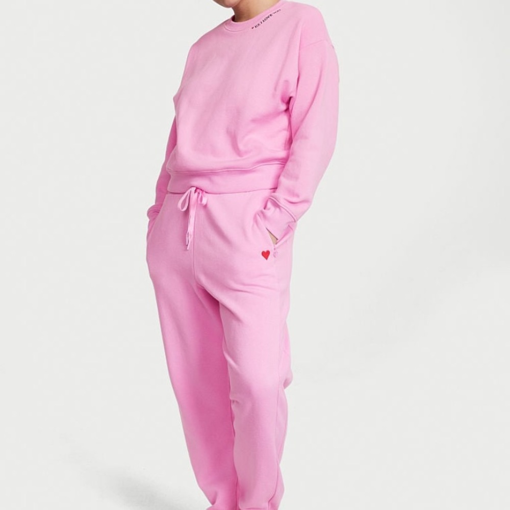 Victoria’s Secret cotton fleece sweatsuit
